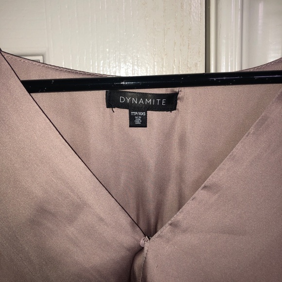 DYNAMITE TWIST TOP BLOUSE - Picture 6 of 6